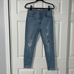 Levi’s high rise super skinny